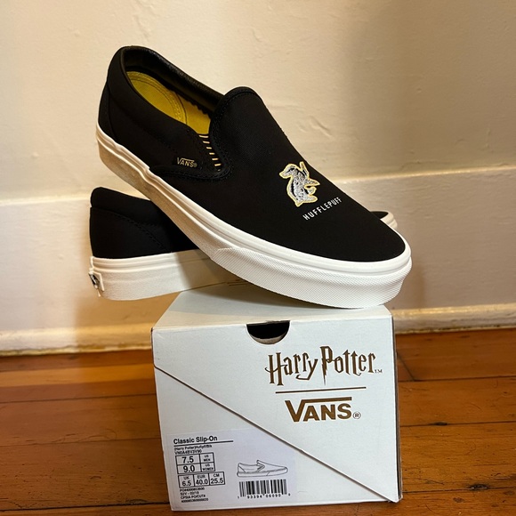 Vans | Shoes | Harry Potter X Vans Hufflepuff Slip On  Harry Potter Hufflepuff Slip On Vans